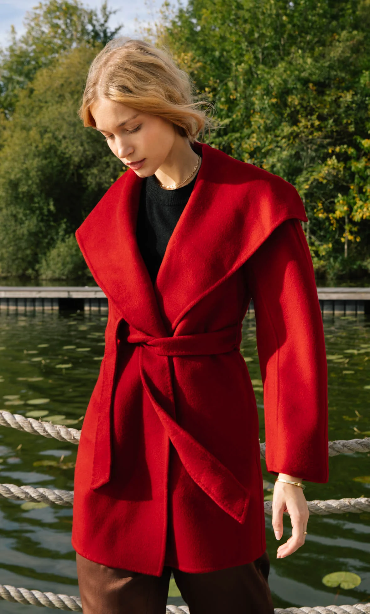 Alba Cashmere Coat - Image 29