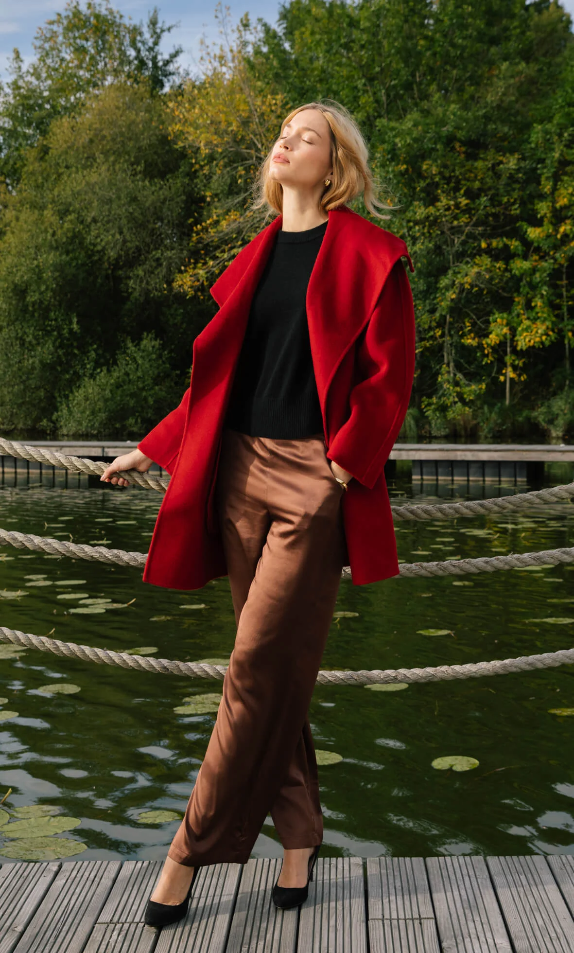 Alba Cashmere Coat - Image 30