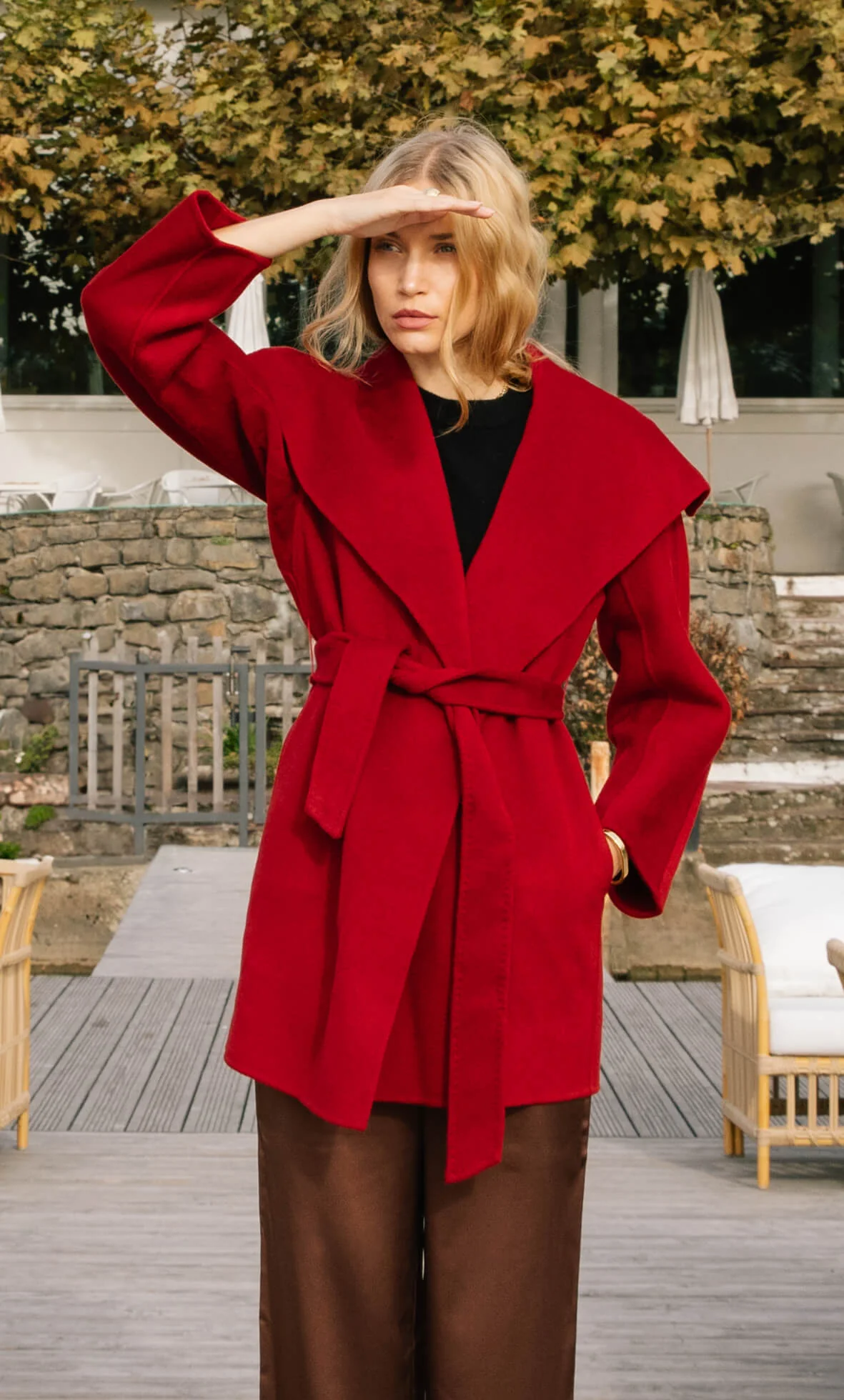 Alba Cashmere Coat - Image 33