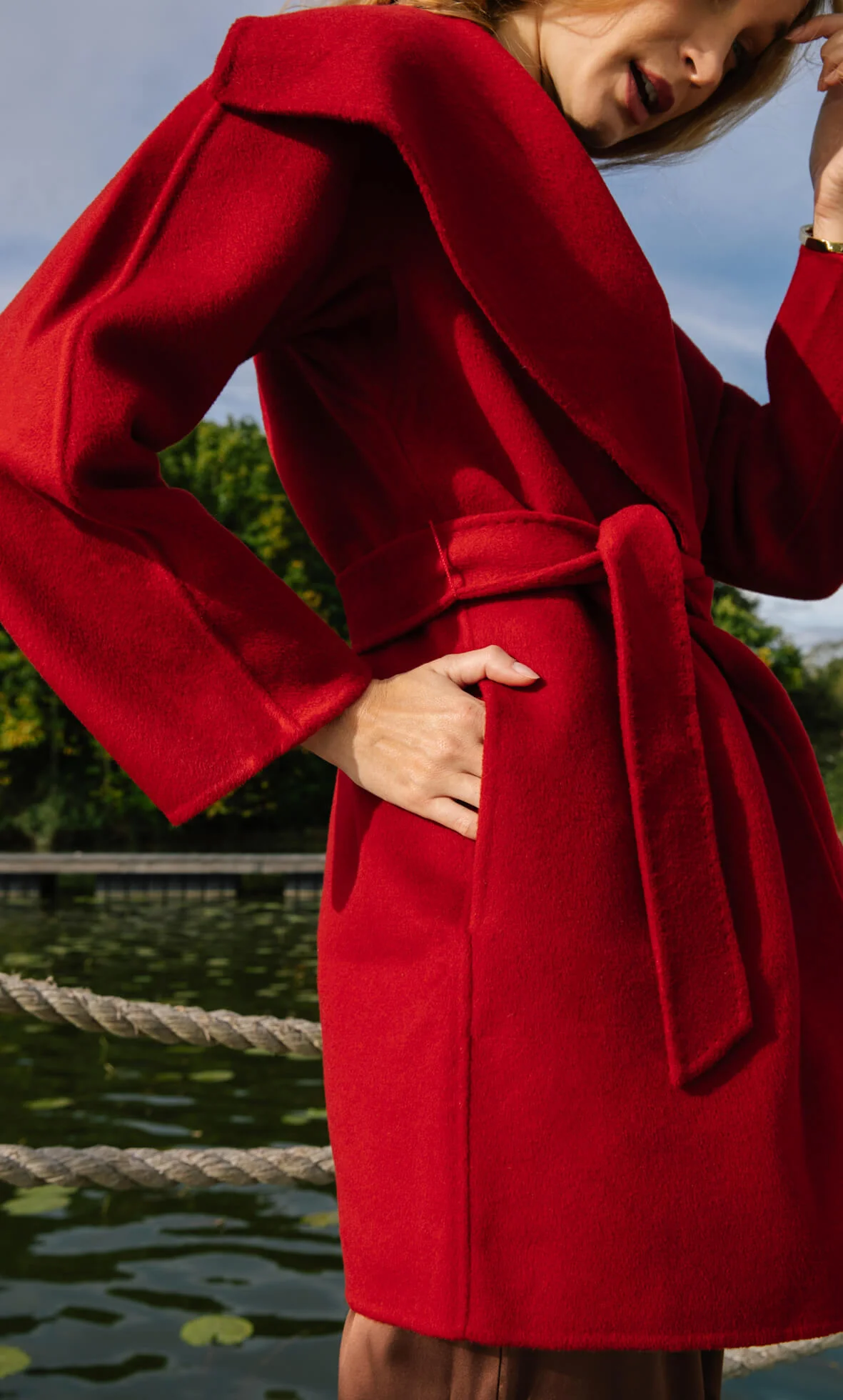 Alba Cashmere Coat - Image 34