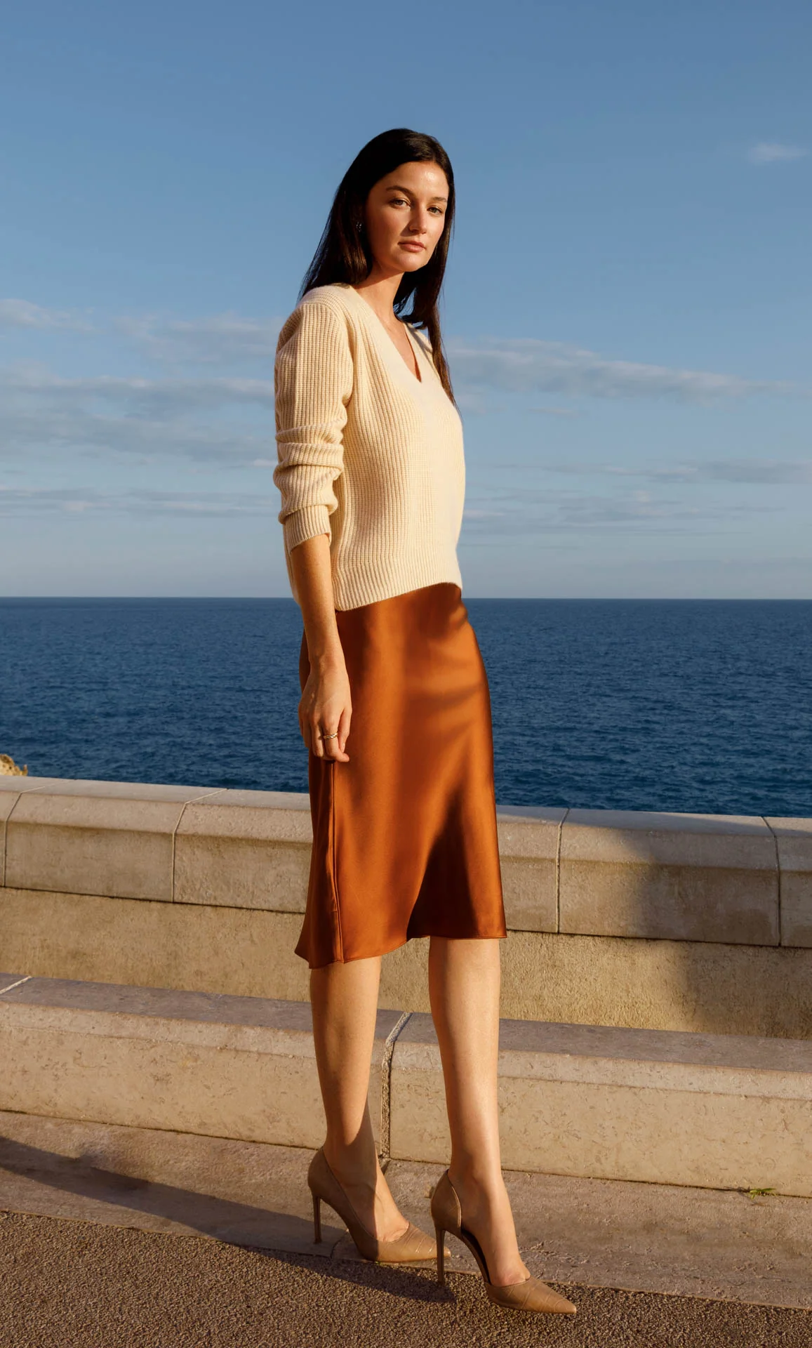 Alessa Silk Skirt - Image 39