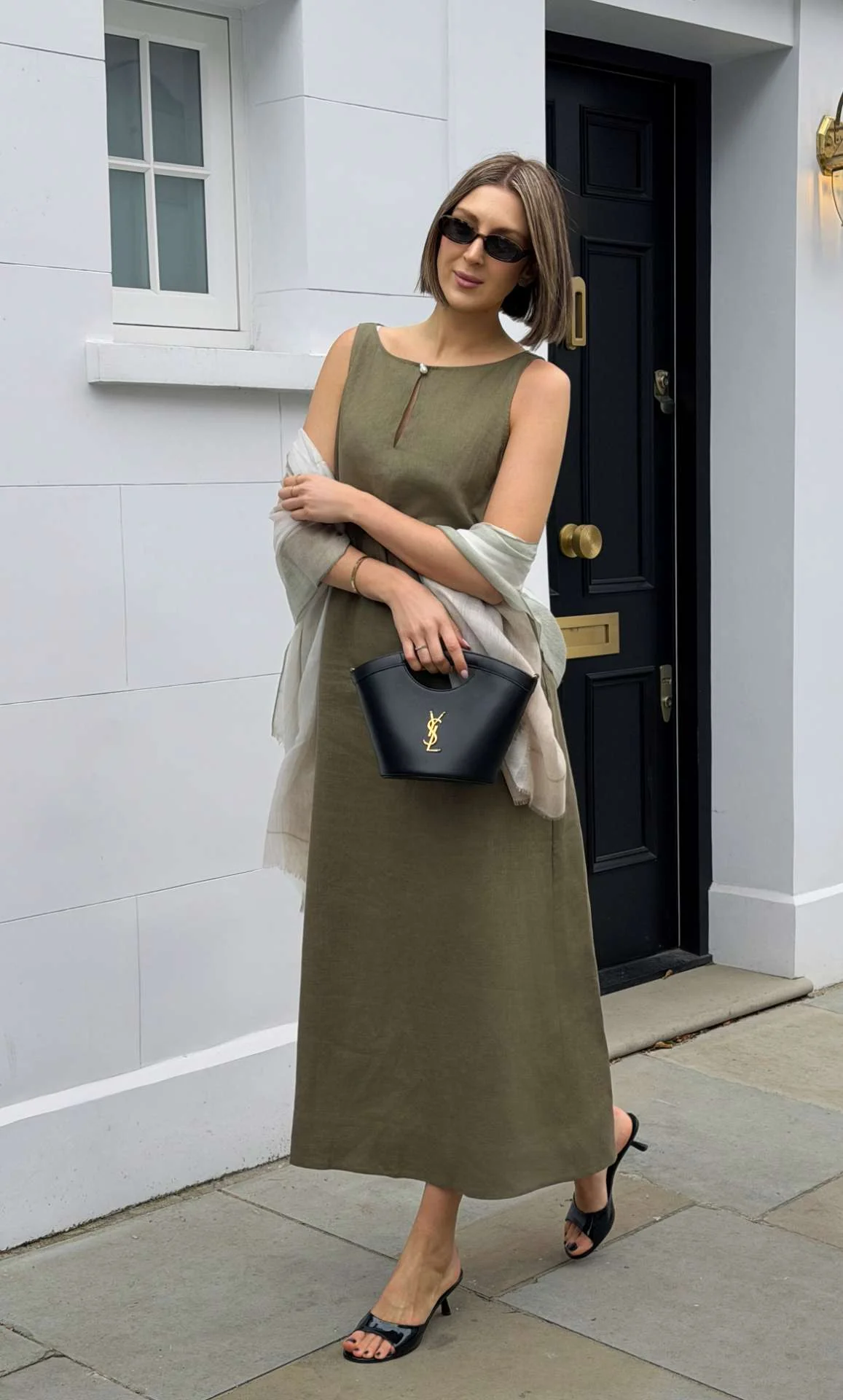 Bellina Italian Linen Dress - Image 3