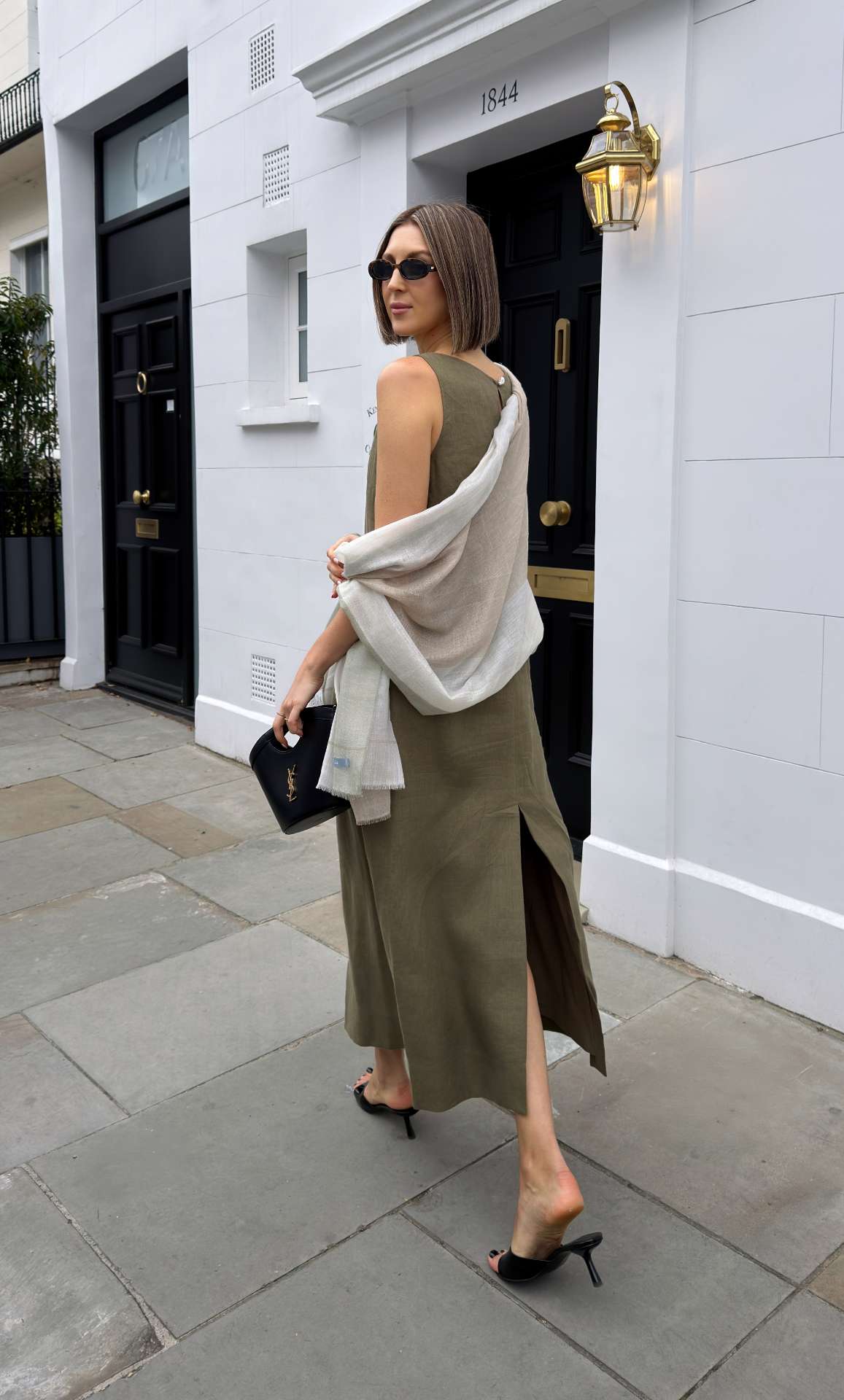 Bellina Italian Linen Dress - Image 4