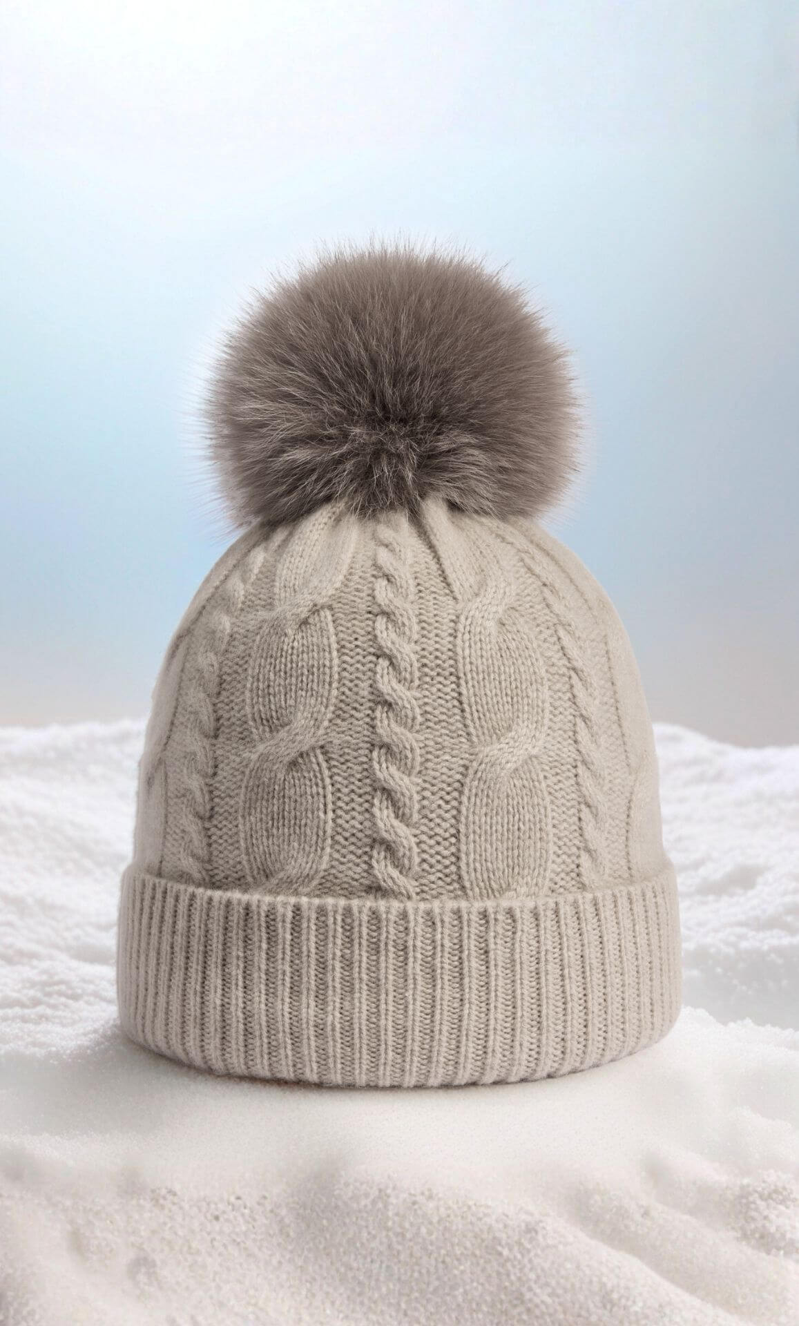 Cable-Knit Cashmere Beanie - Image 28