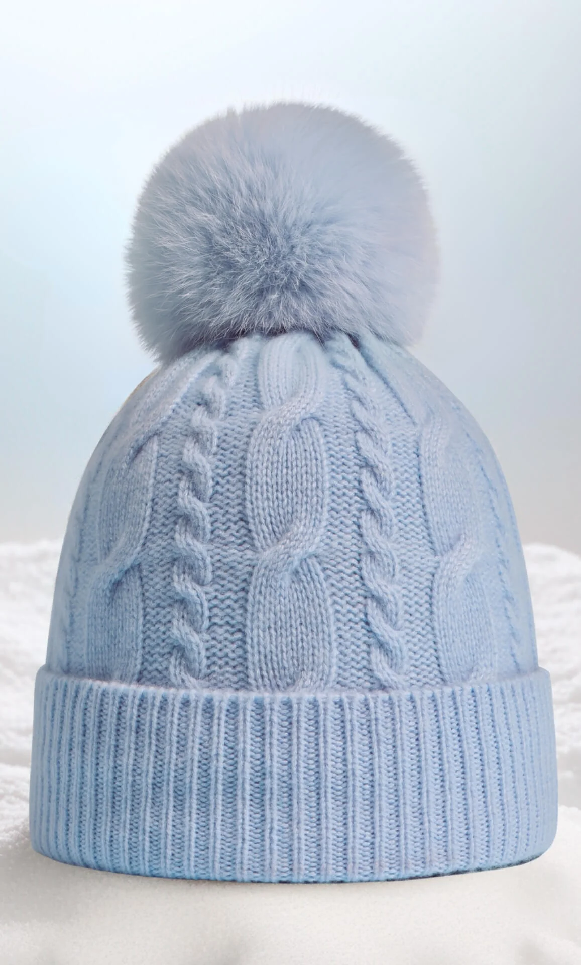 Cable-Knit Cashmere Beanie - Image 35