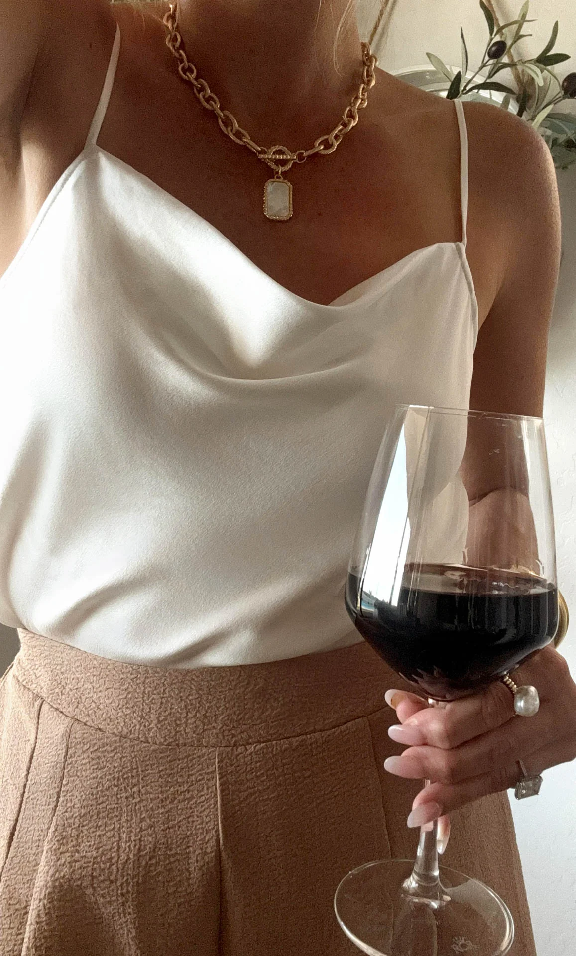 Capri Silk Cami - Image 5