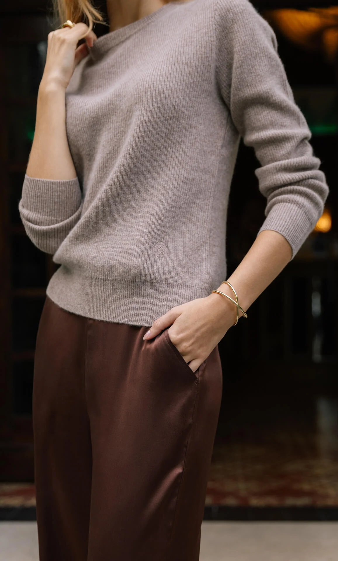 Camilla Luxe Cashmere Sweater - Image 55