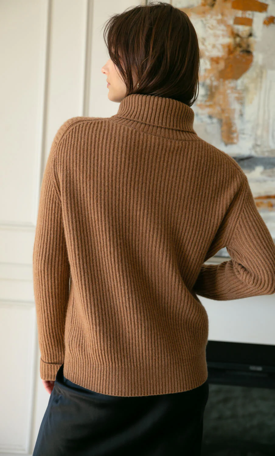 Tessa Cashmere Turtleneck Sweater - Image 41