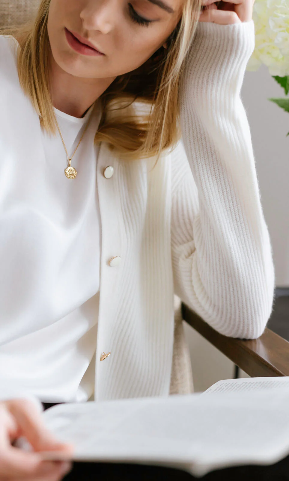 Valentina Luxe Cashmere Cardigan - Image 17