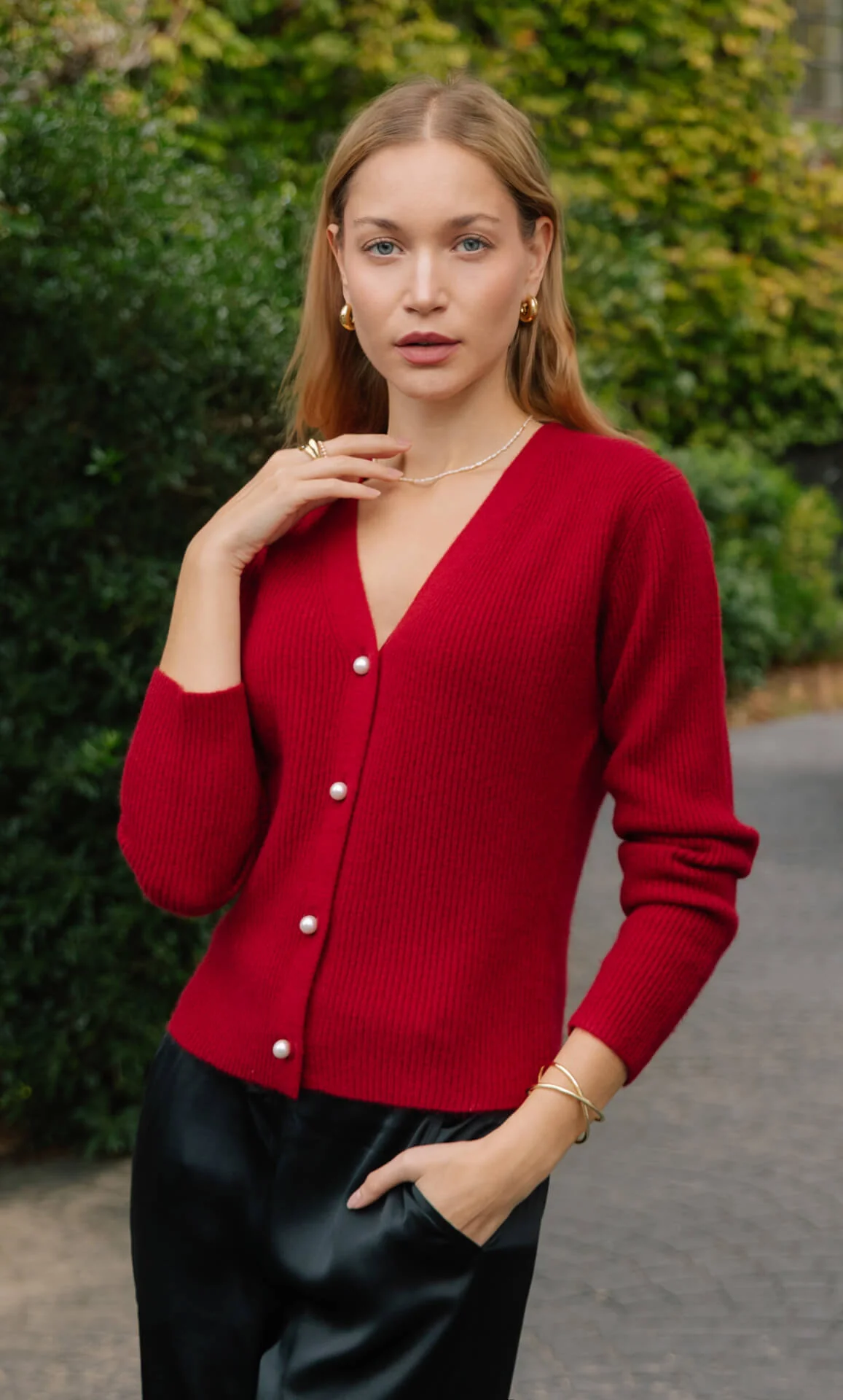Valentina Luxe Cashmere Cardigan - Image 40