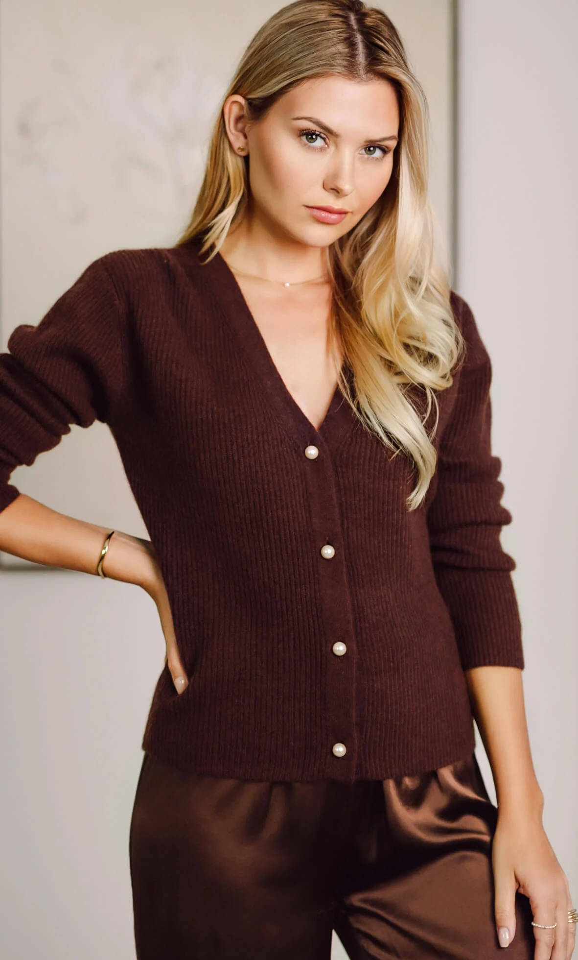 Valentina Luxe Cashmere Cardigan - Image 51