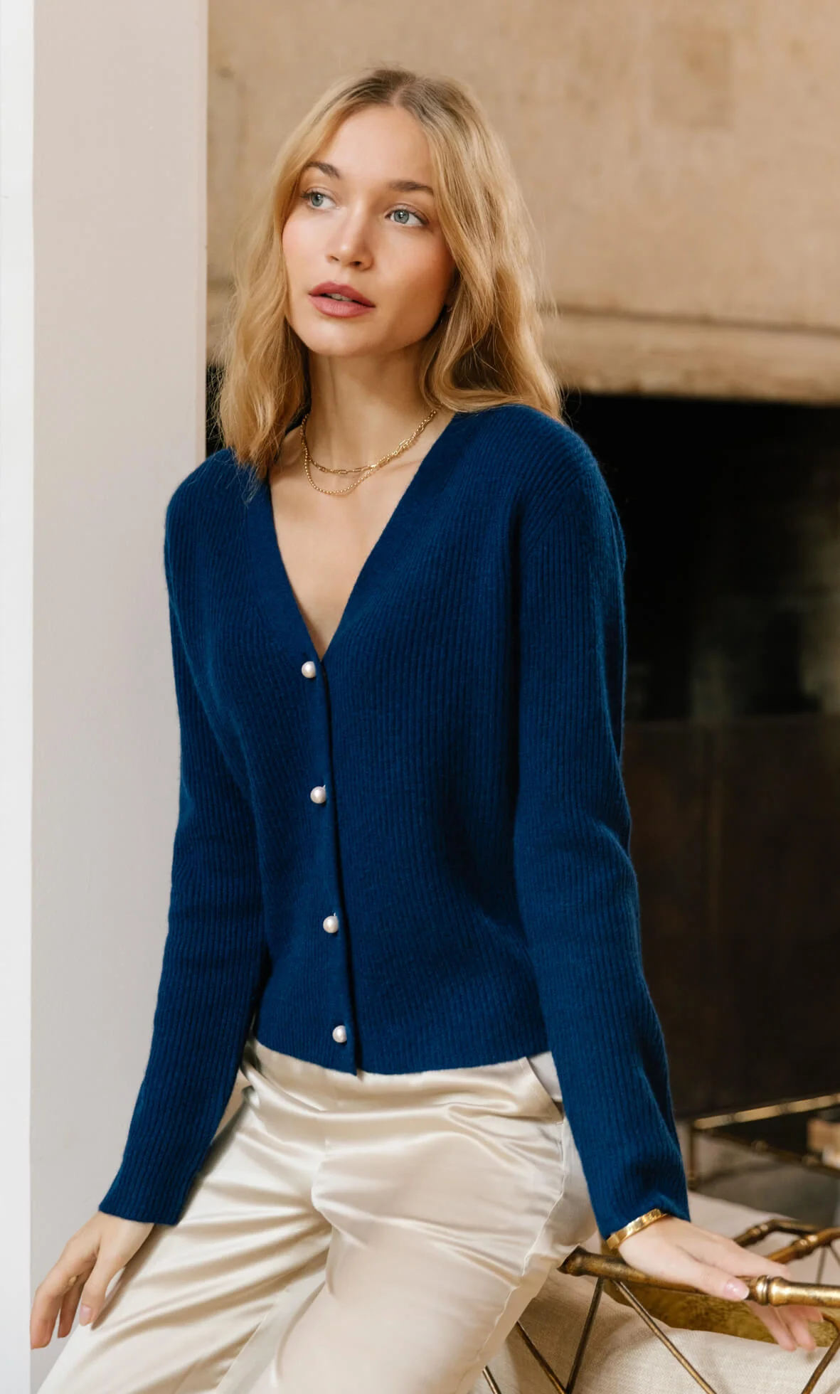 Valentina Luxe Cashmere Cardigan - Image 58