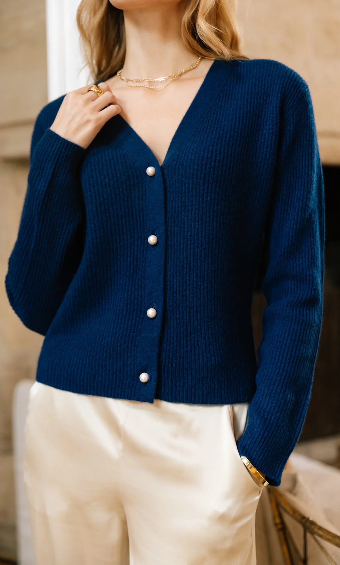 Valentina Luxe Cashmere Cardigan - Image 59