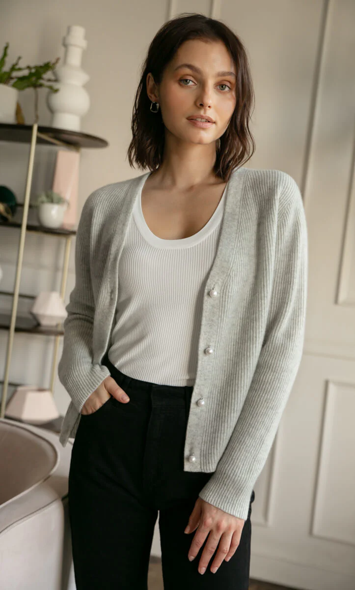 Valentina Luxe Cashmere Cardigan - Image 65