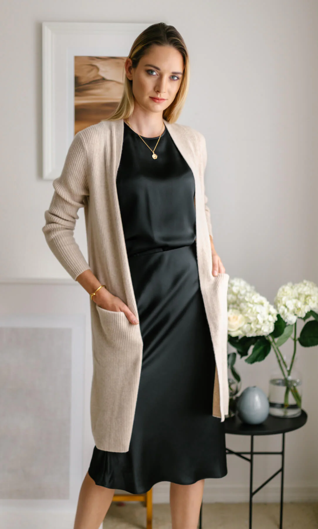 Winslet Cashmere Cardigan Coat - Image 12