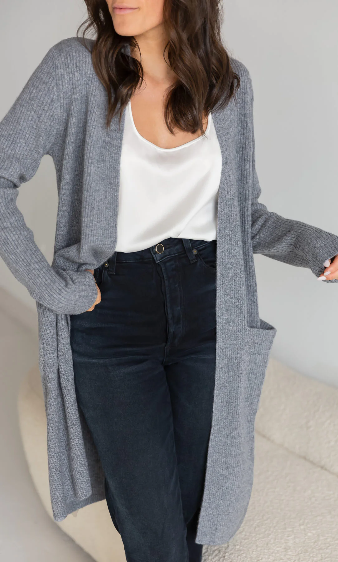 Winslet Cashmere Cardigan Coat - Image 18