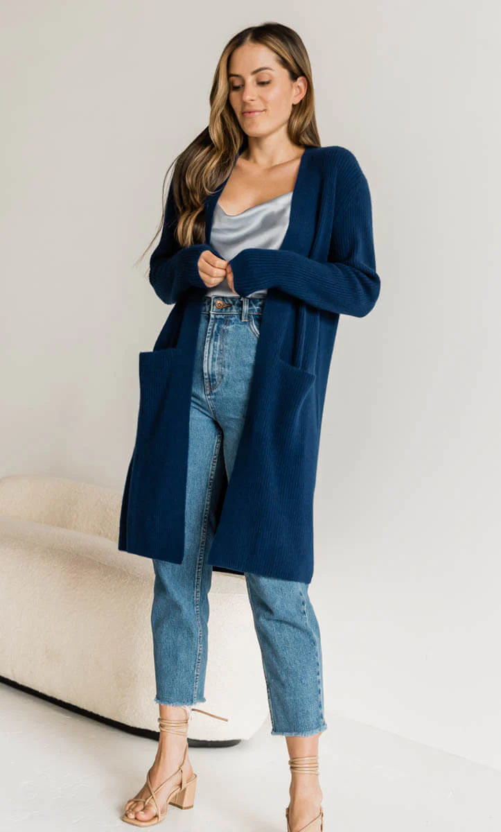 Winslet Cashmere Cardigan Coat - Image 39