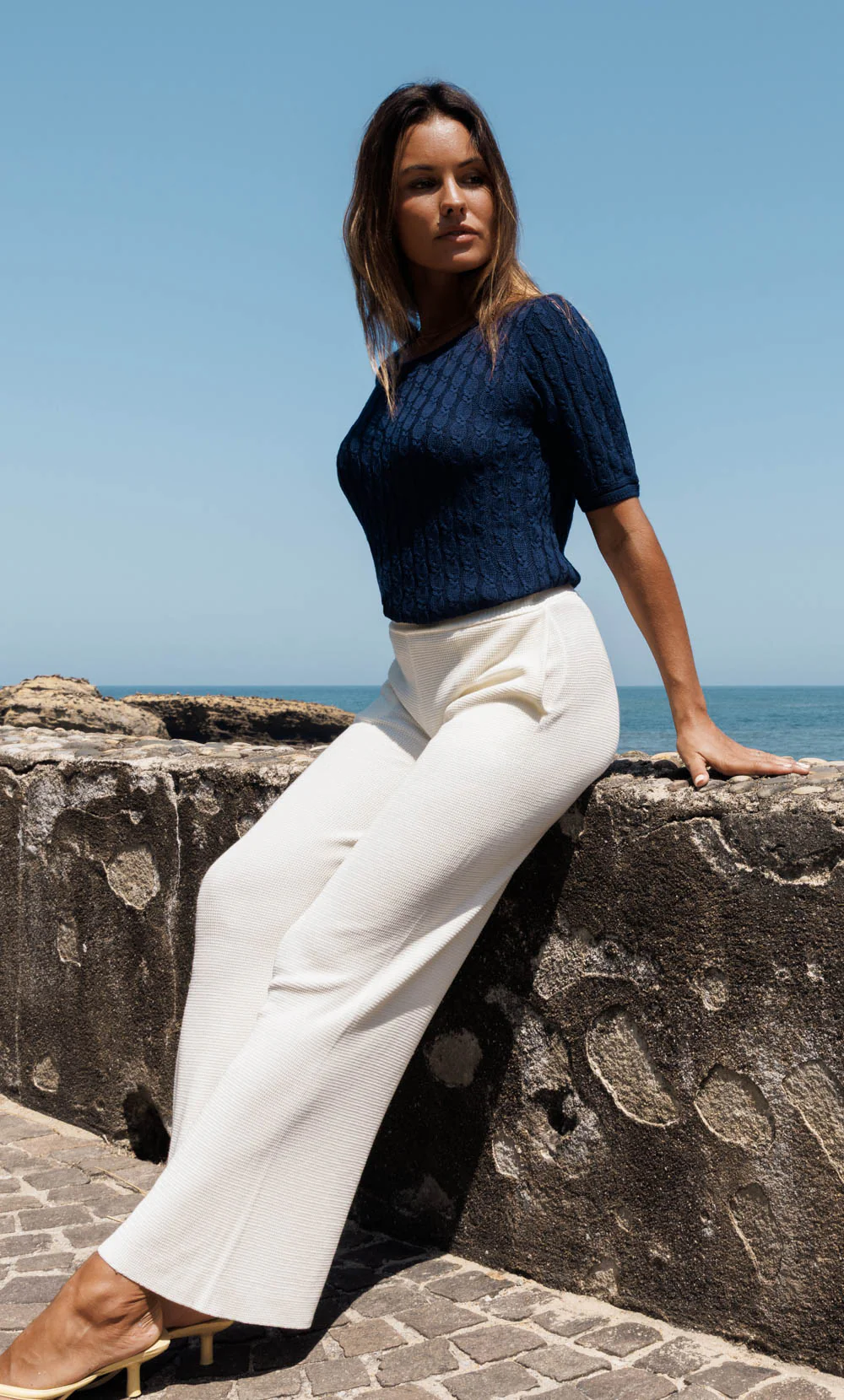 Cassandra Cable Sweater - Silk & Cashmere - Image 7