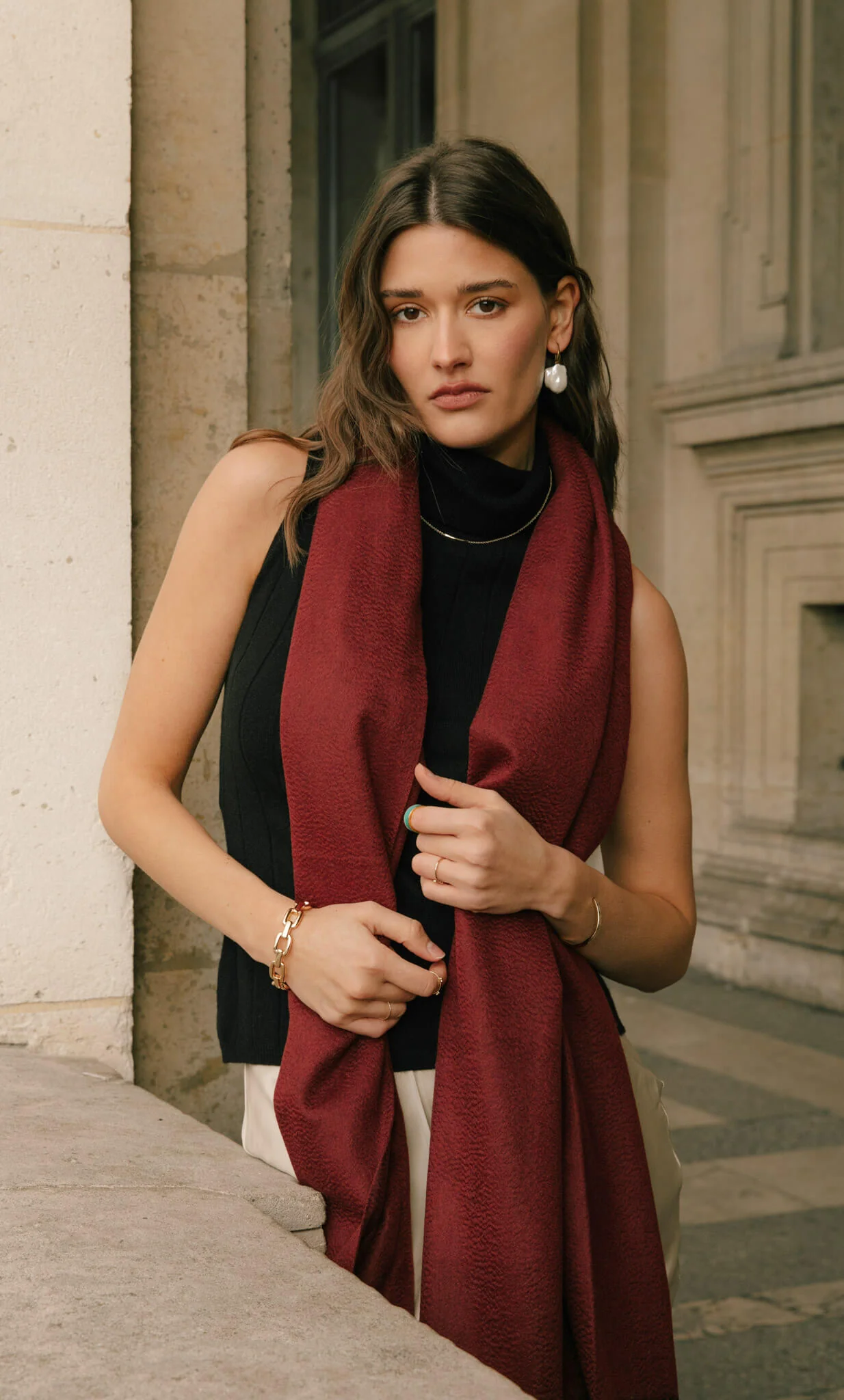 Celeste Luxe Cashmere Scarf - Image 3