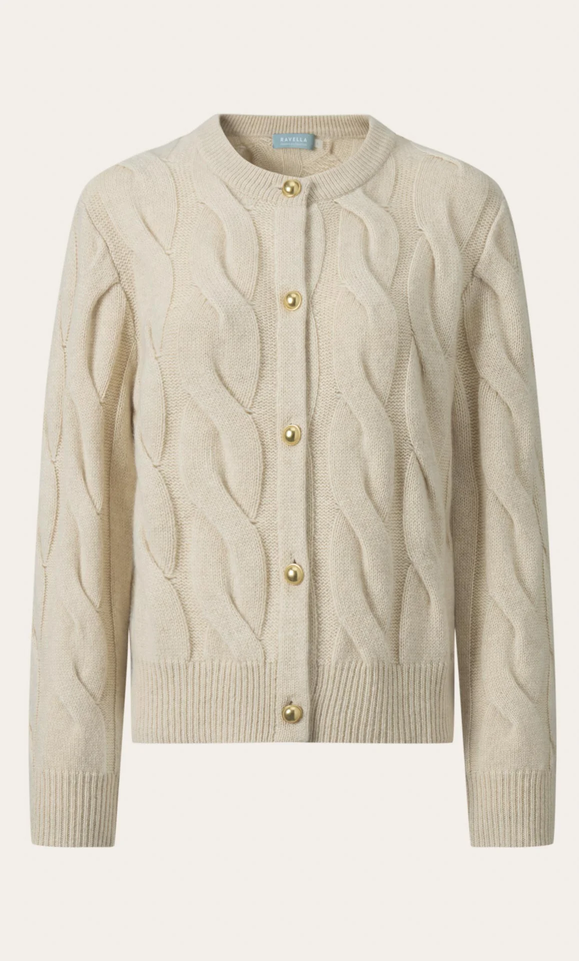 Chamonix Cable Cashmere Cardigan - Image 30
