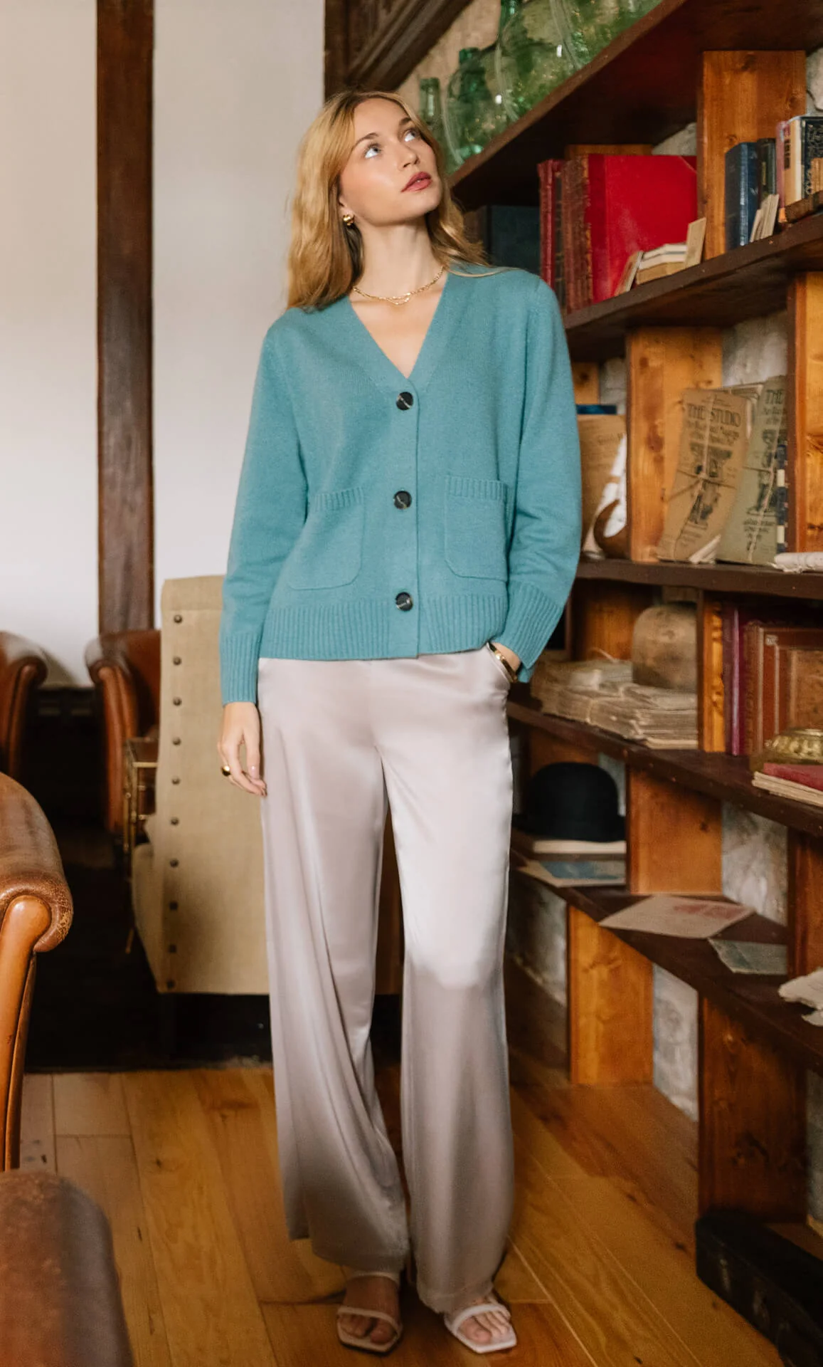 Chiara Cashmere Cardigan - Image 25