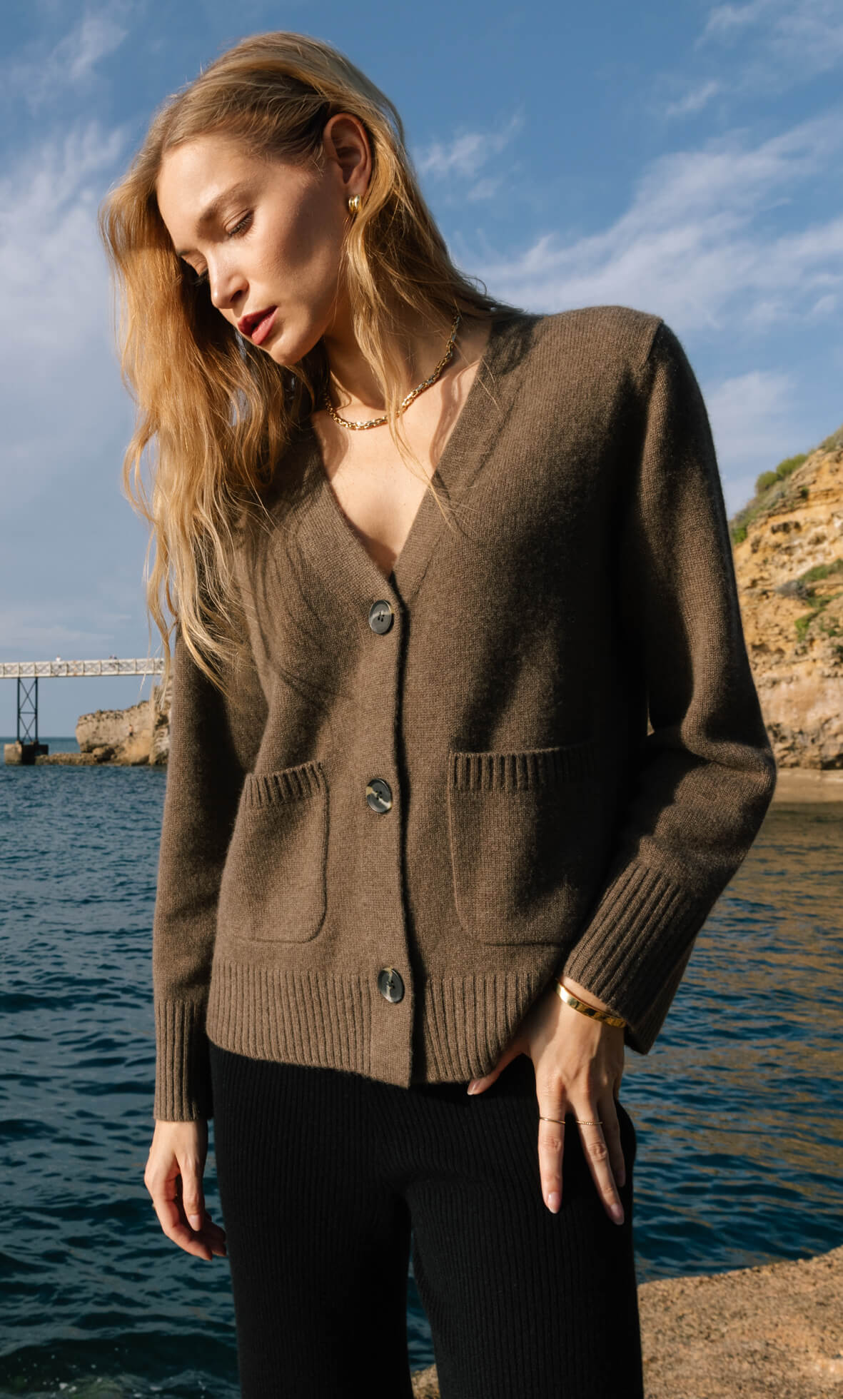 Chiara Cashmere Cardigan - Image 27