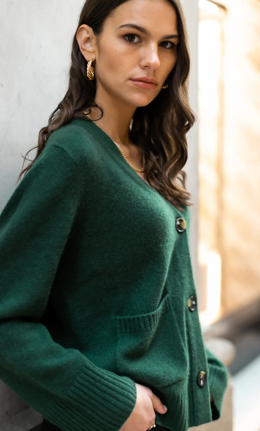 Chiara Cashmere Cardigan - Image 4