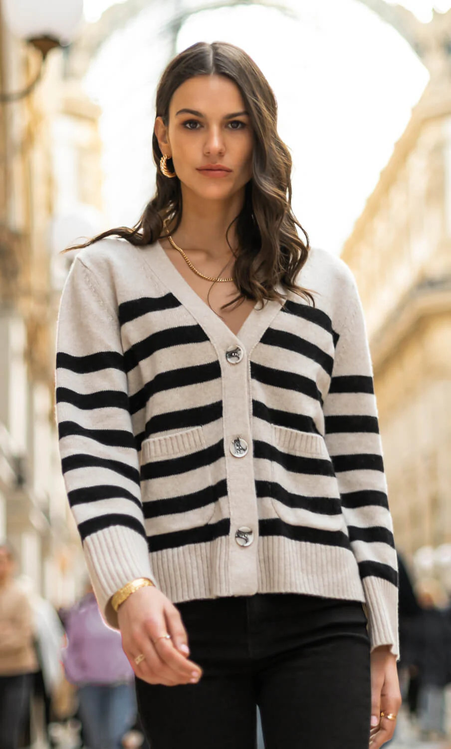 Chiara Cashmere Cardigan - Image 6