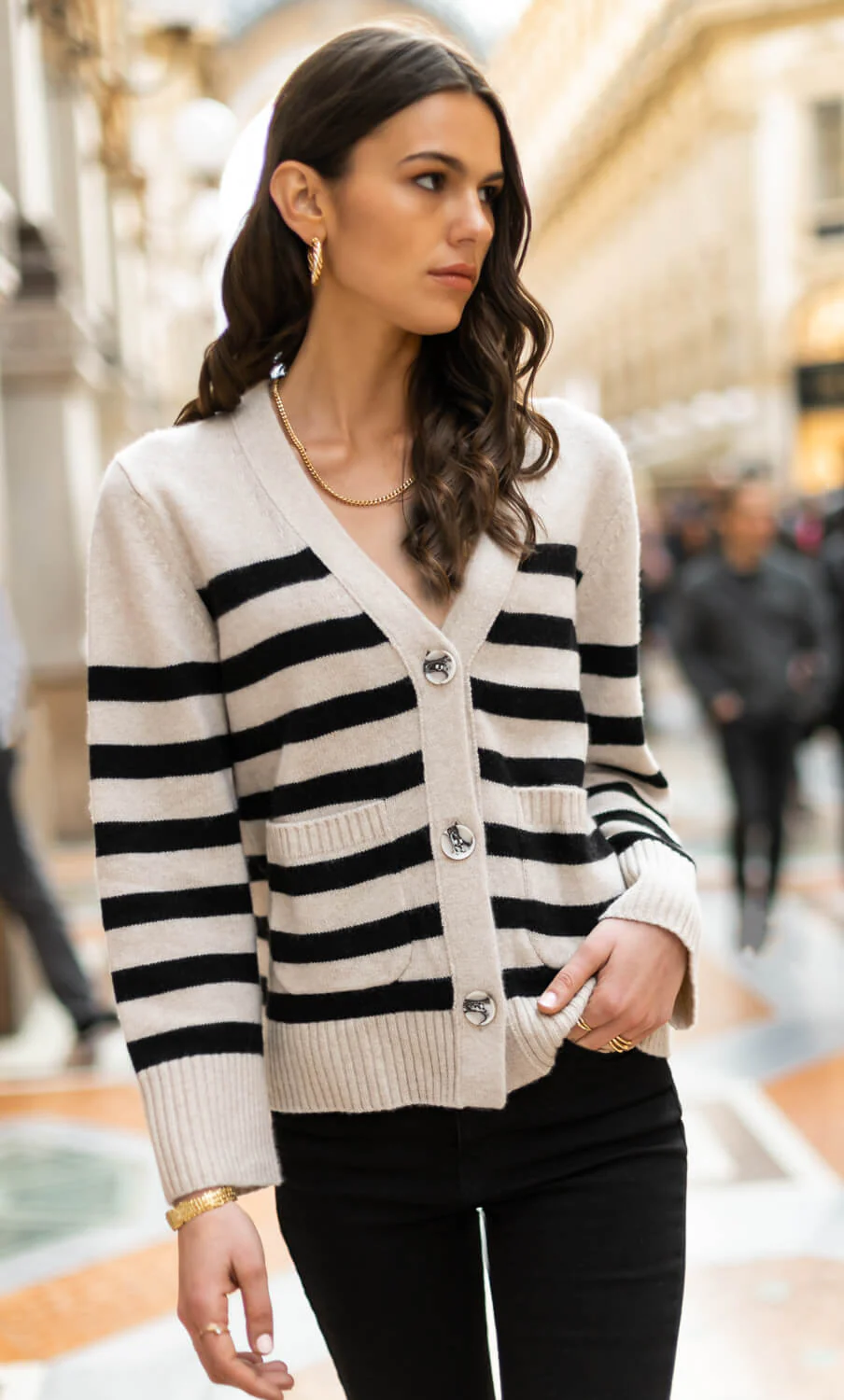 Chiara Cashmere Cardigan - Image 7