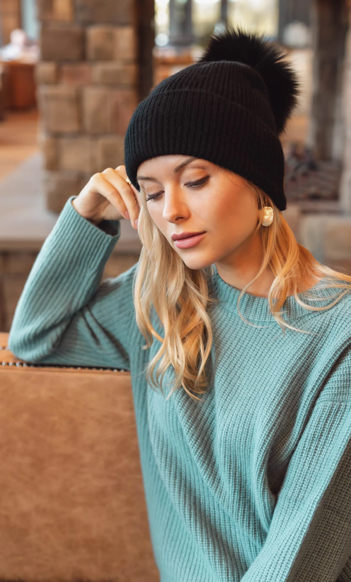 Classica Cashmere Beanie - Image 20