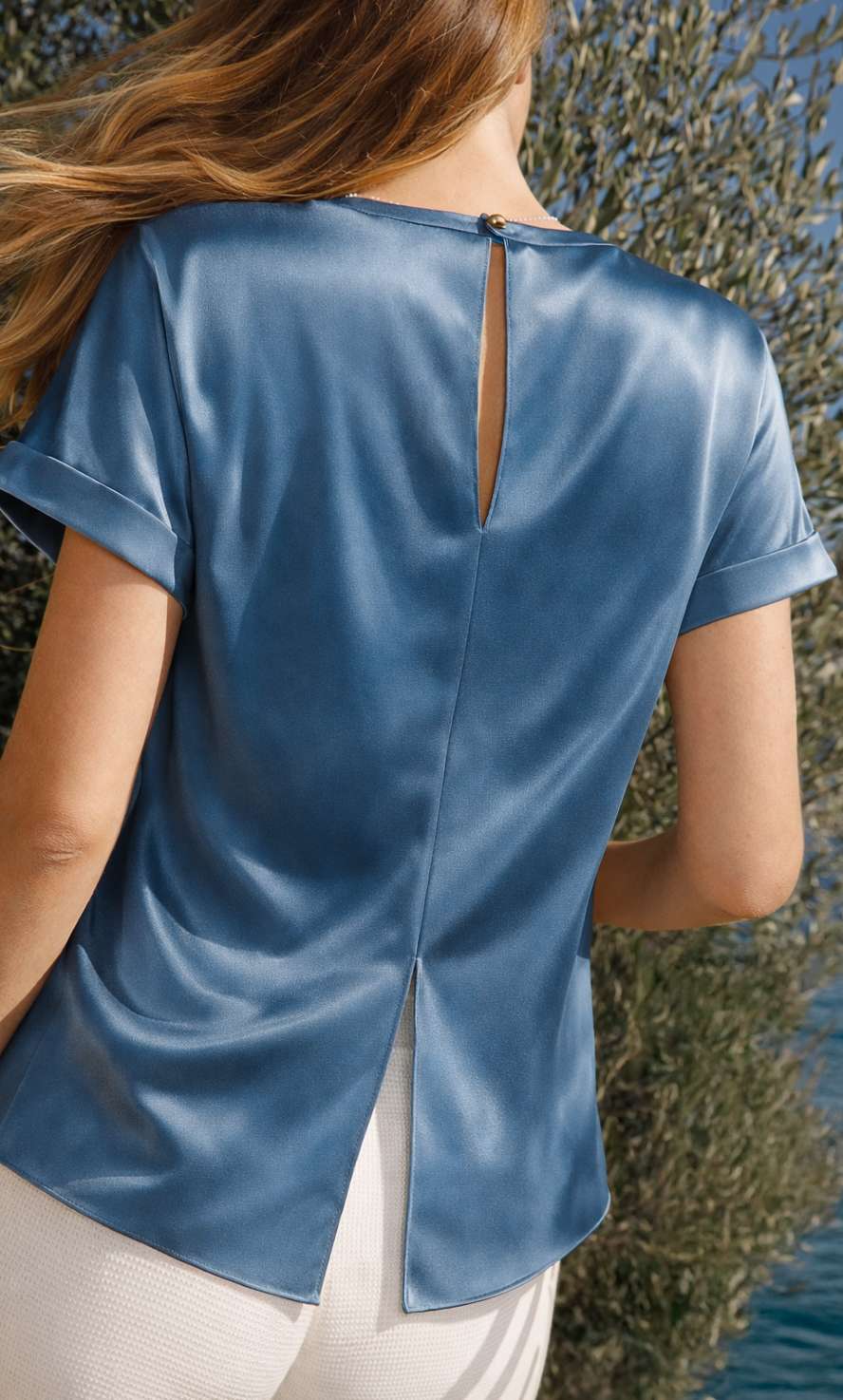 Colette Silk Blouse - Image 4
