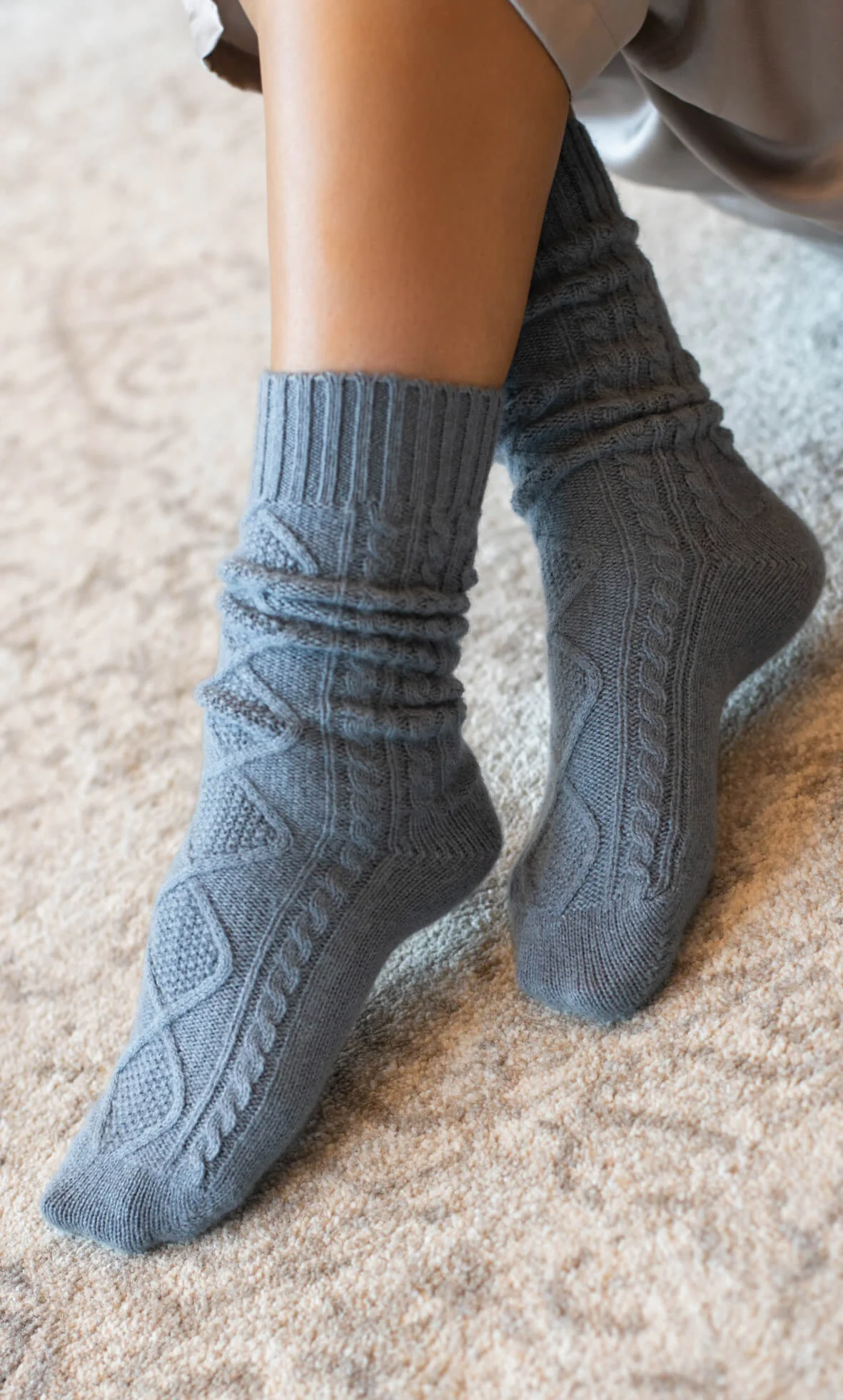 Diamond Cashmere Socks - Image 13