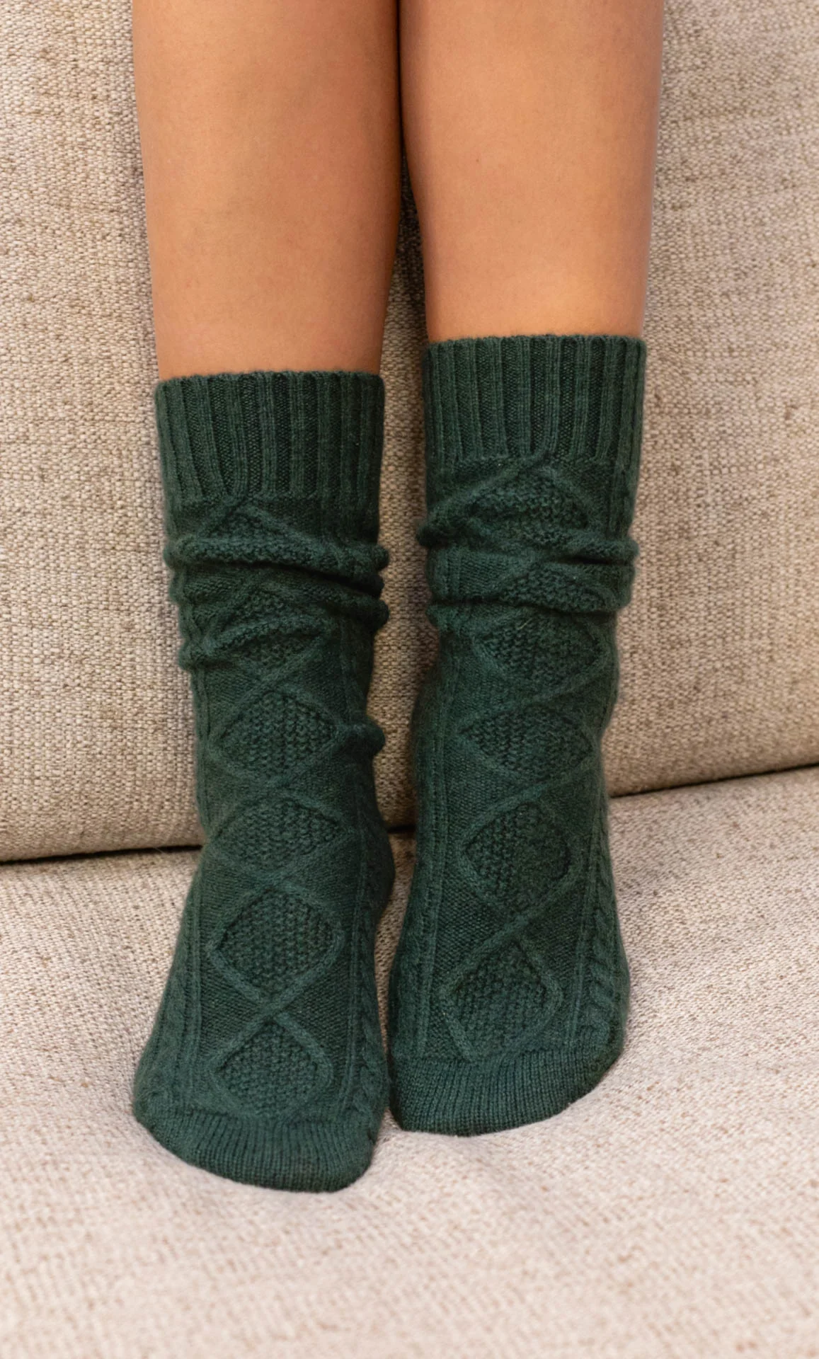Diamond Cashmere Socks - Image 17