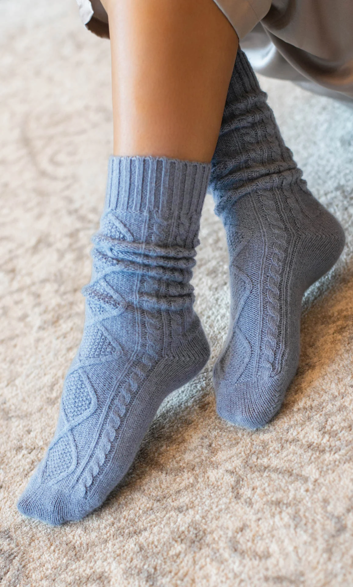 Diamond Cashmere Socks - Image 25