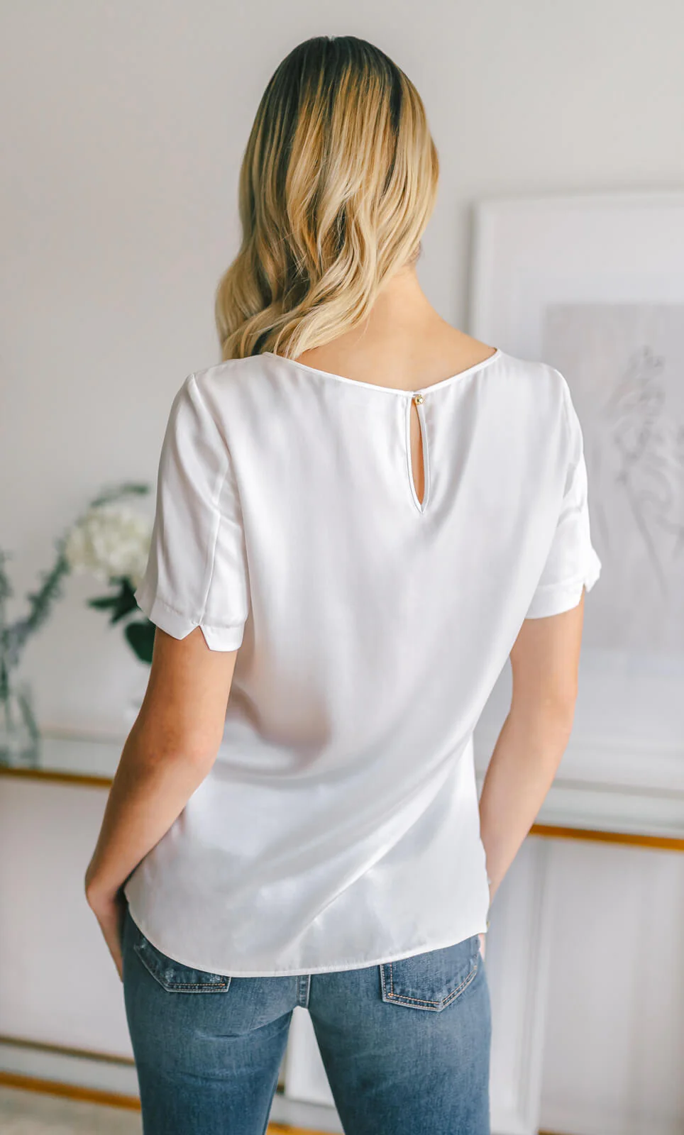 Emilia Silk Blouse - Image 10
