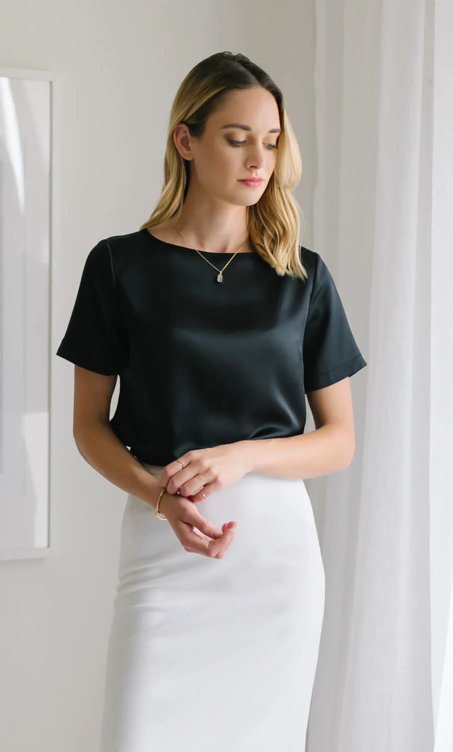 Emilia Silk Blouse - Image 14