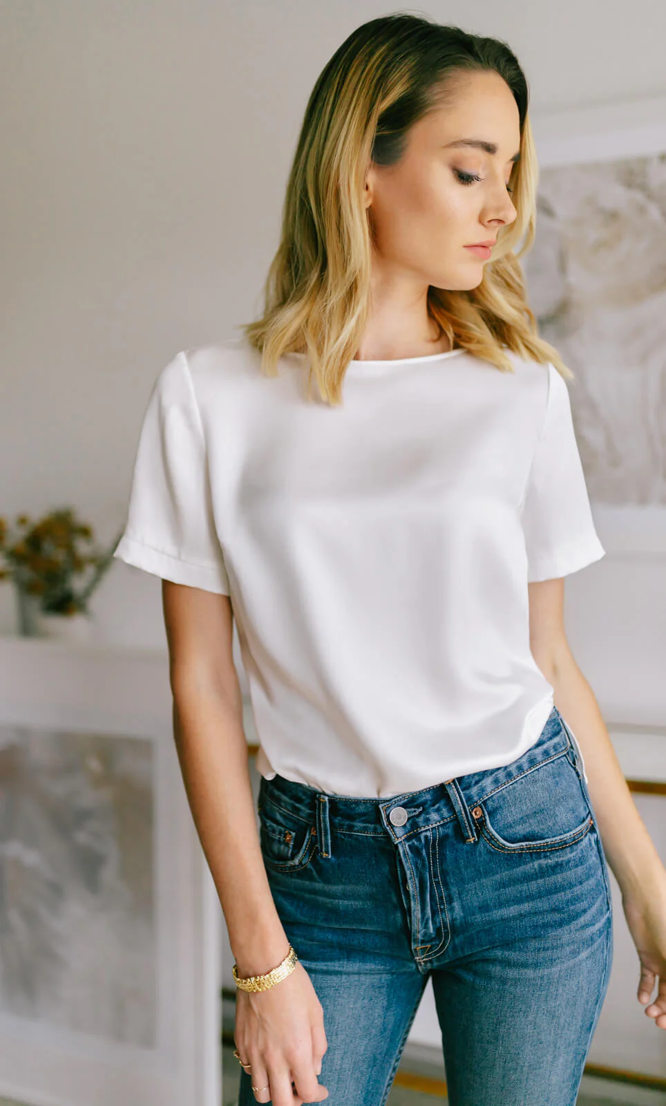 Emilia Silk Blouse - Image 8