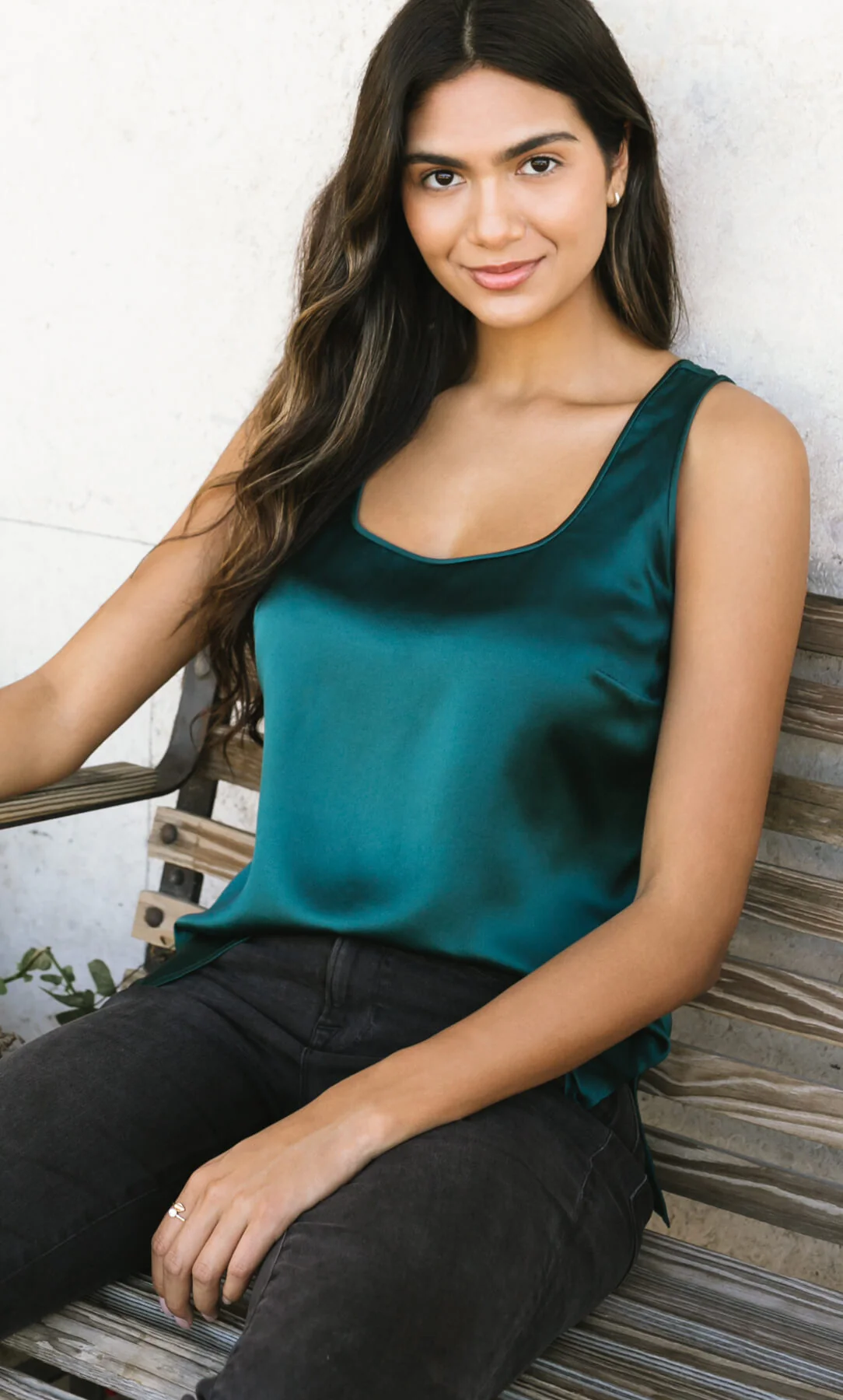 Fiora Silk Tank - Image 12