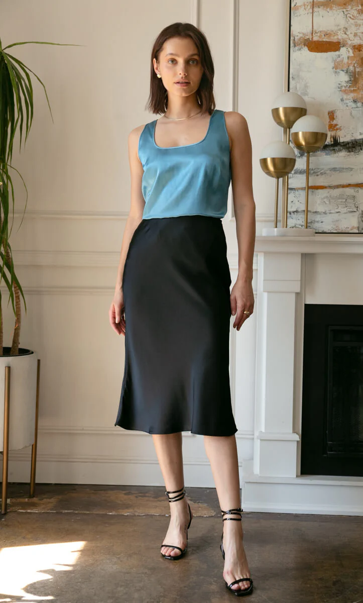 Fiora Silk Tank - Image 21