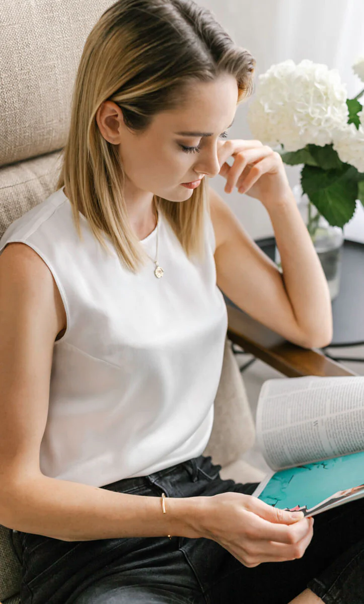 Giada Silk Shell Tank - Image 3