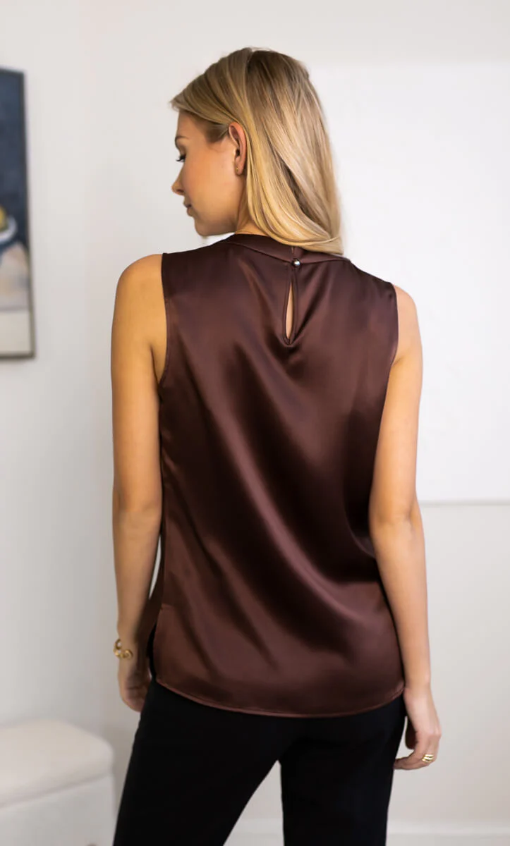 Giada Silk Shell Tank - Image 49