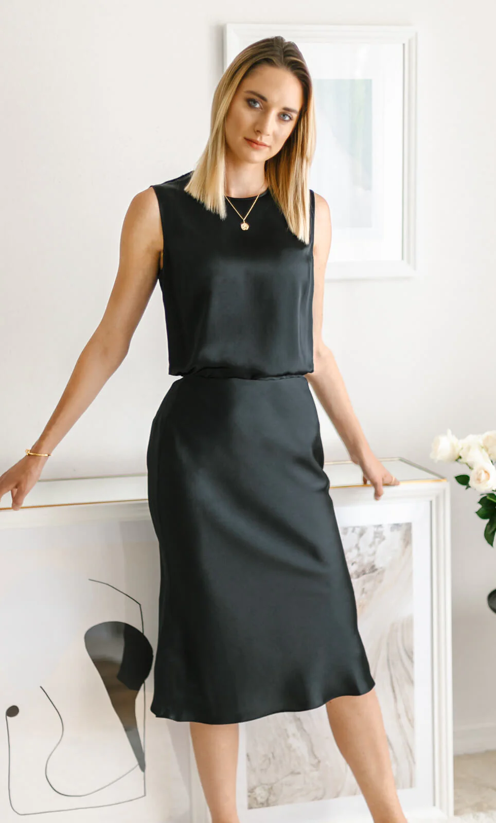 Giada Silk Shell Tank - Image 6