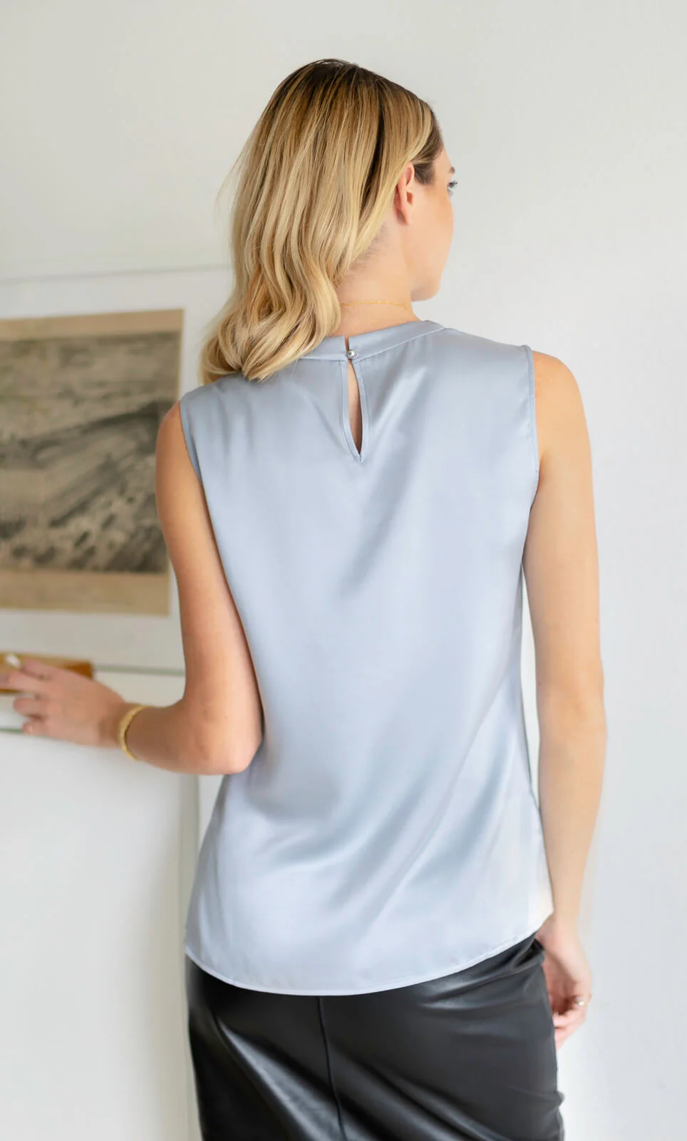 Giada Silk Shell Tank - Image 63