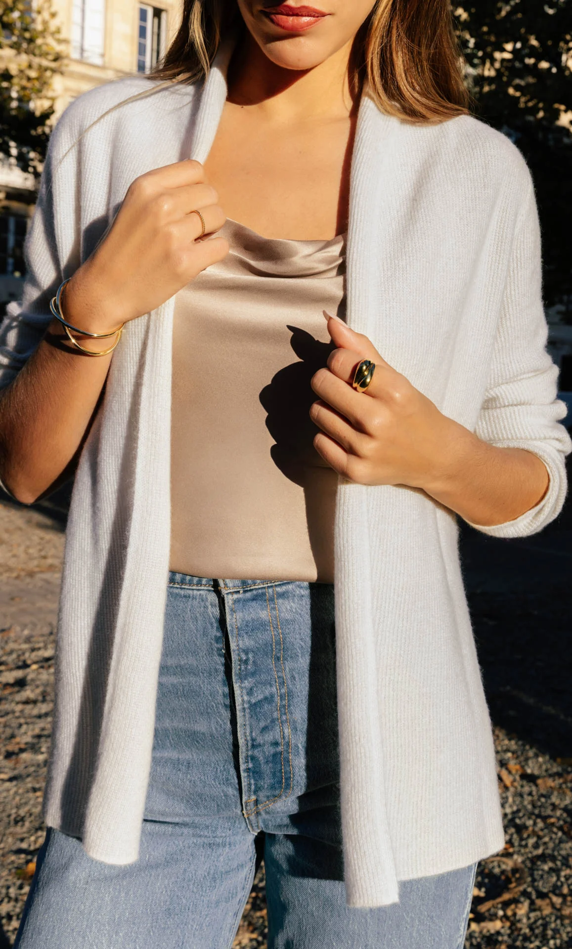 Jolie Wrap Cardigan - Cashmere & Silk - Image 13