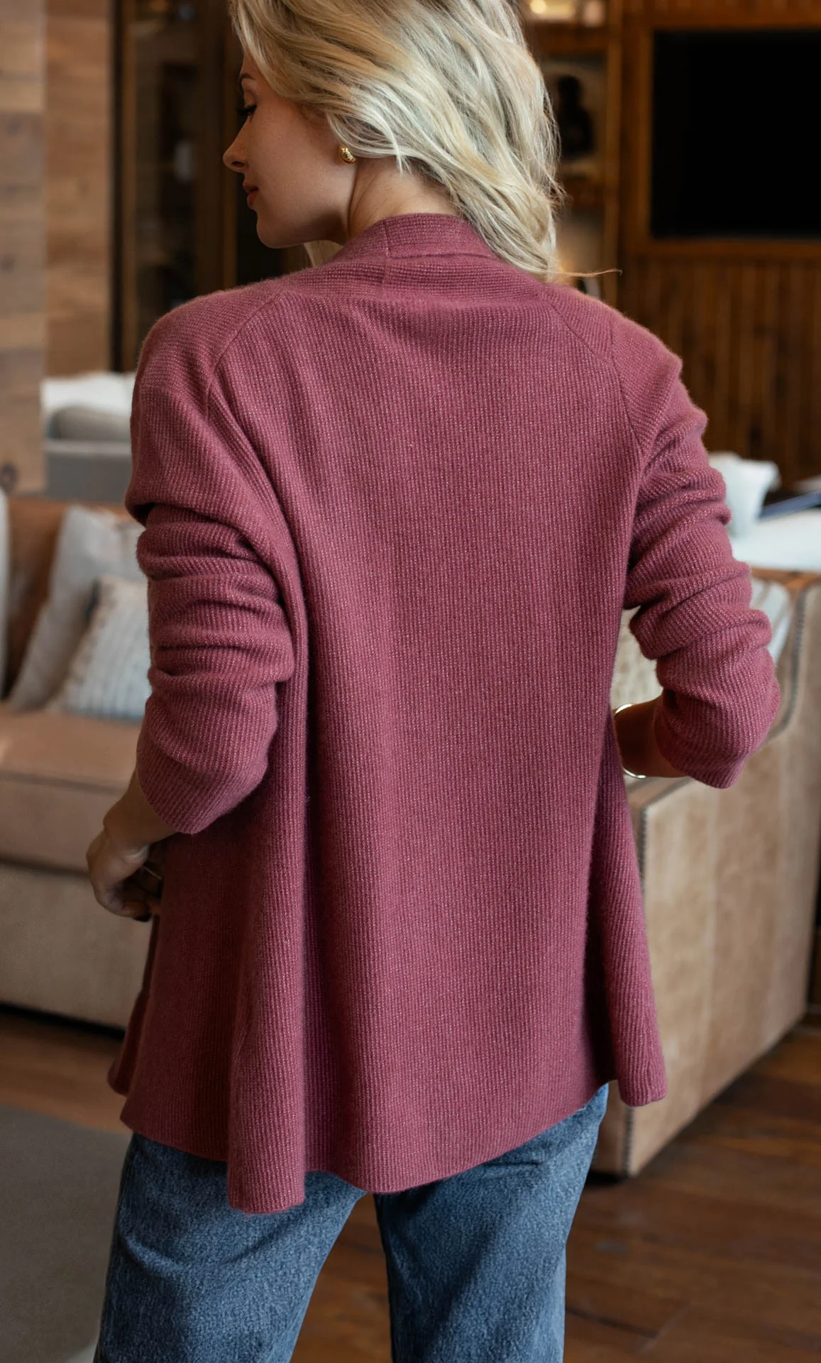 Jolie Wrap Cardigan - Cashmere & Silk - Image 22