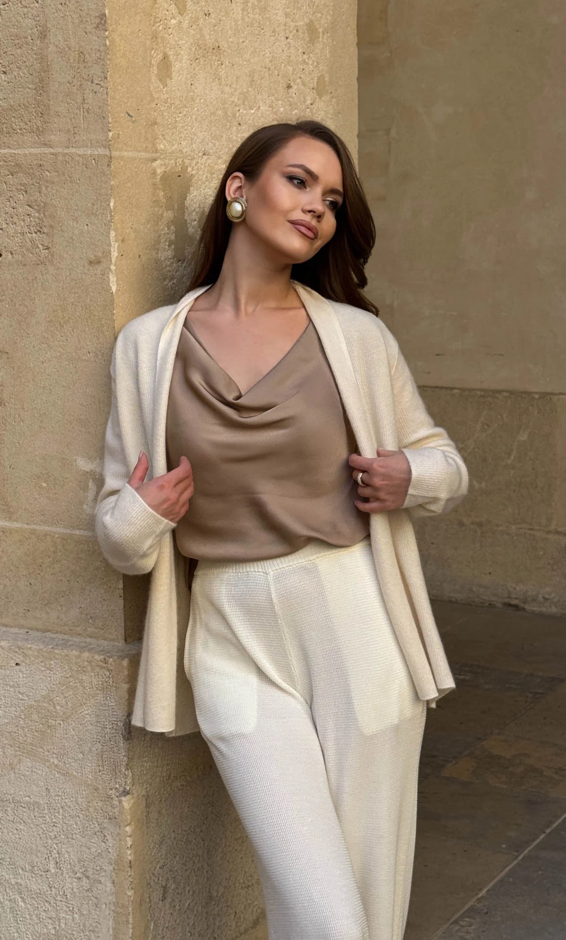 Jolie Wrap Cardigan - Cashmere & Silk - Image 9