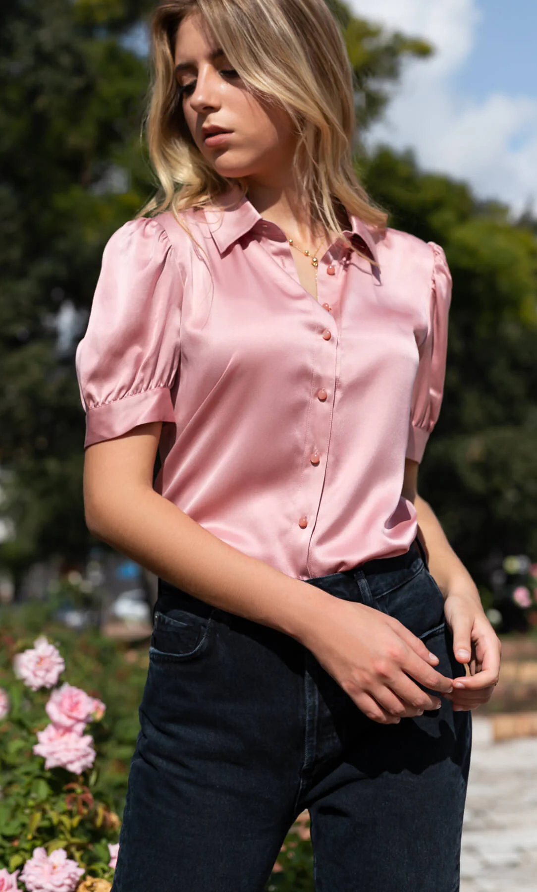 Juliet Silk Blouse - Image 8