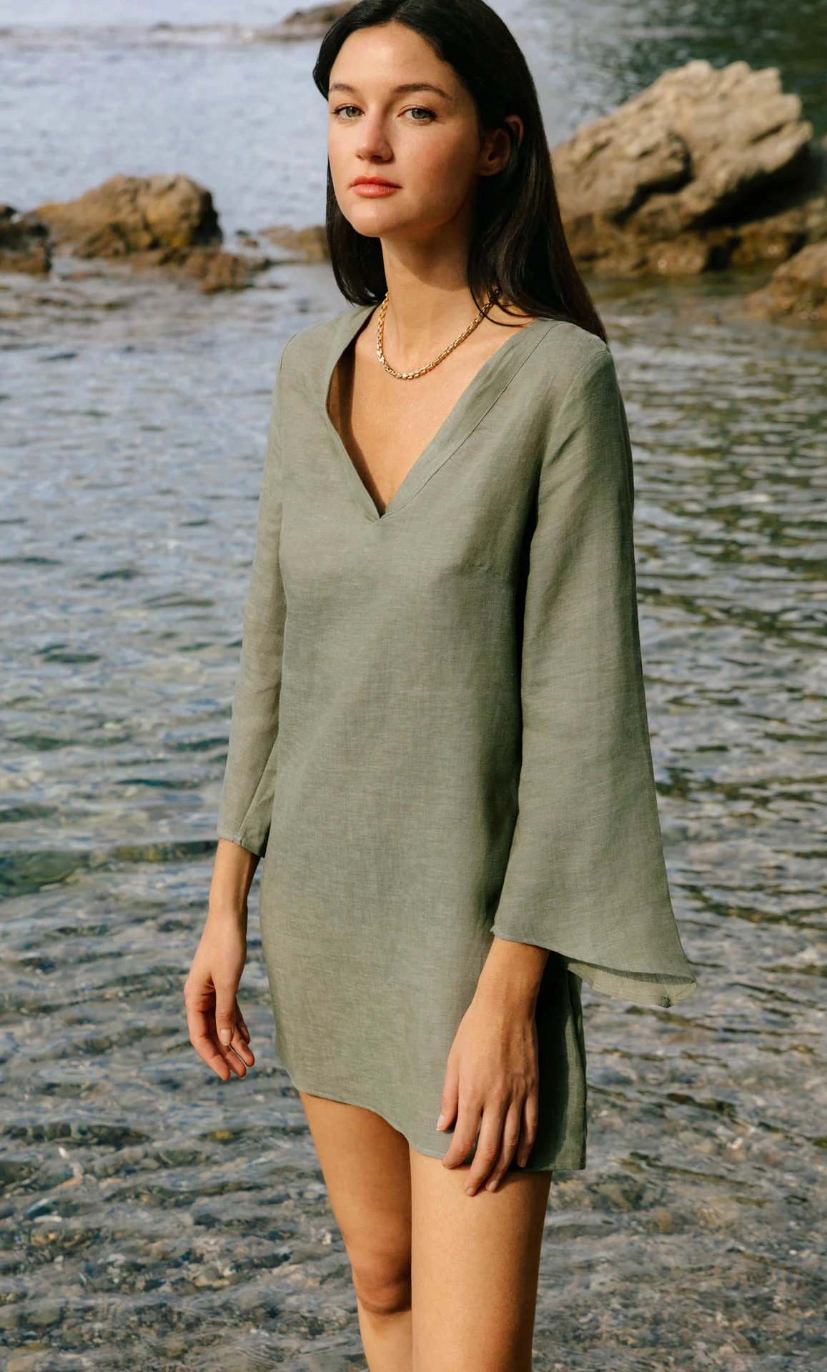 Portofino Linen Dress - Image 19