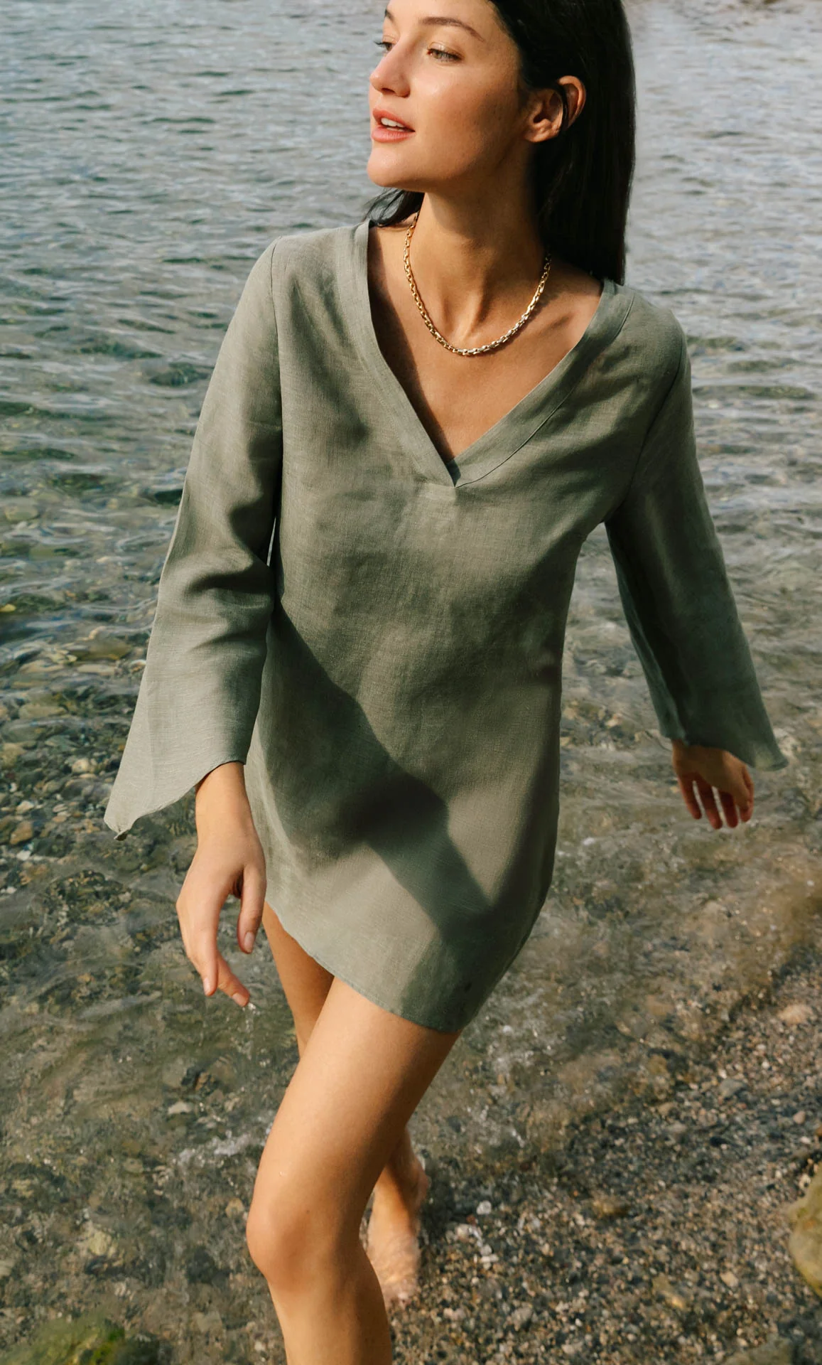 Portofino Linen Dress - Image 21