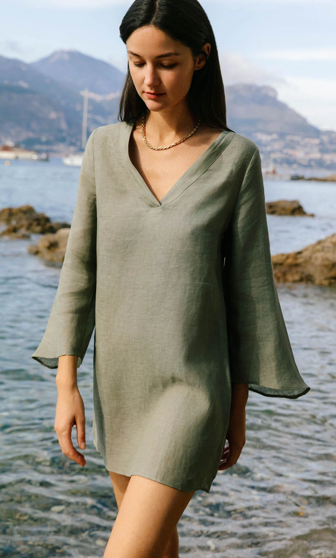 Portofino Linen Dress - Image 22